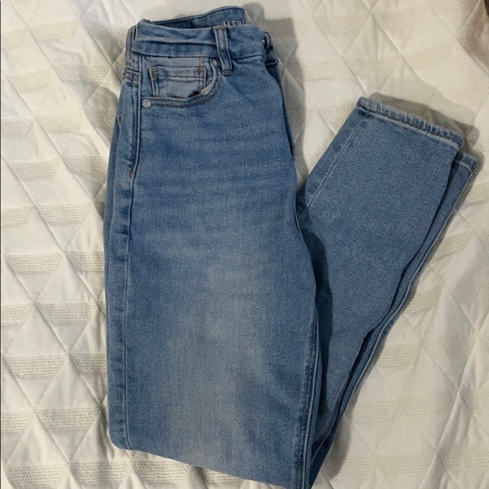 AE mom jeans